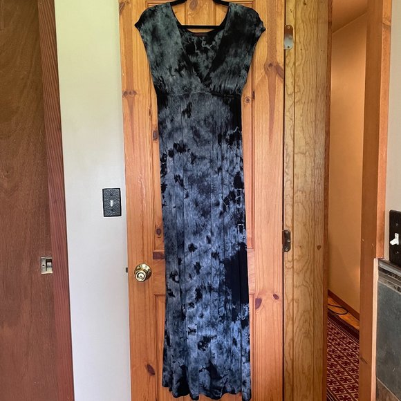 Tie Dye Maxi Dress - Picture 1 of 5